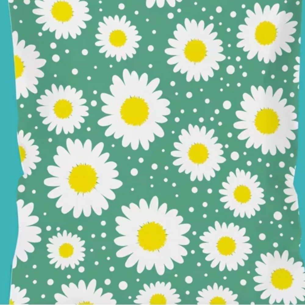 Floral Polymailers 10 x 13 Inch Pack of 20